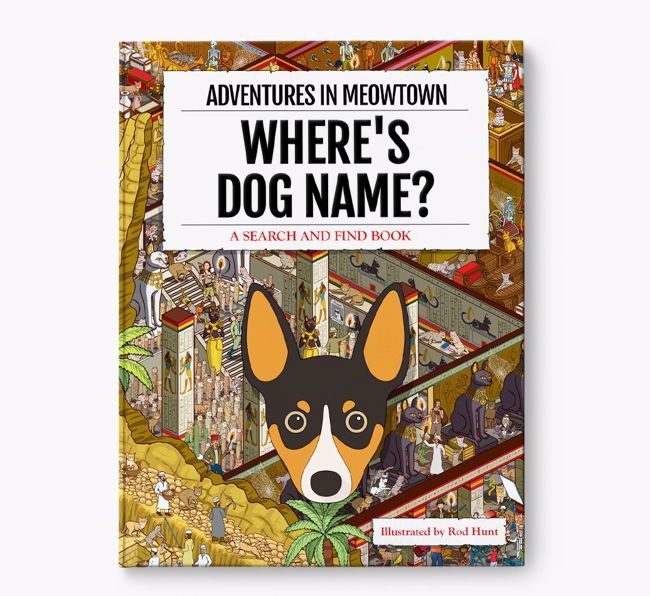 Personalised Rat Terrier Book: Where's Dog Name? Volume 2